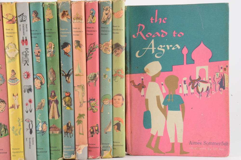 Selection of 17 Vintage Children's Hardcover Books
