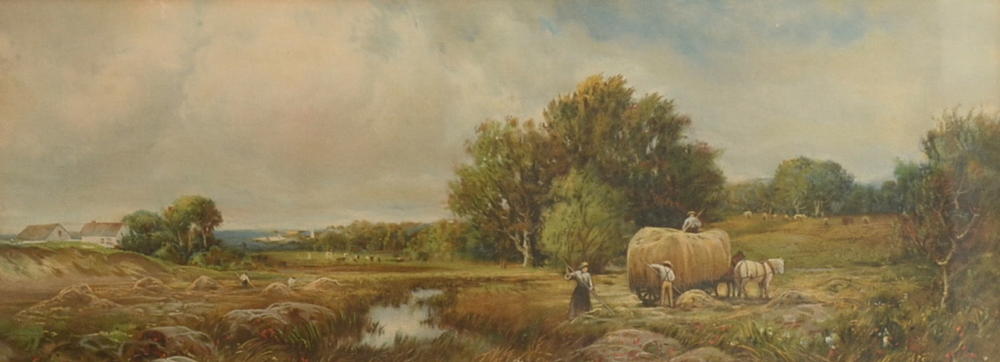 Original Pastel Landscape by Listed Artist P. R. Koehler