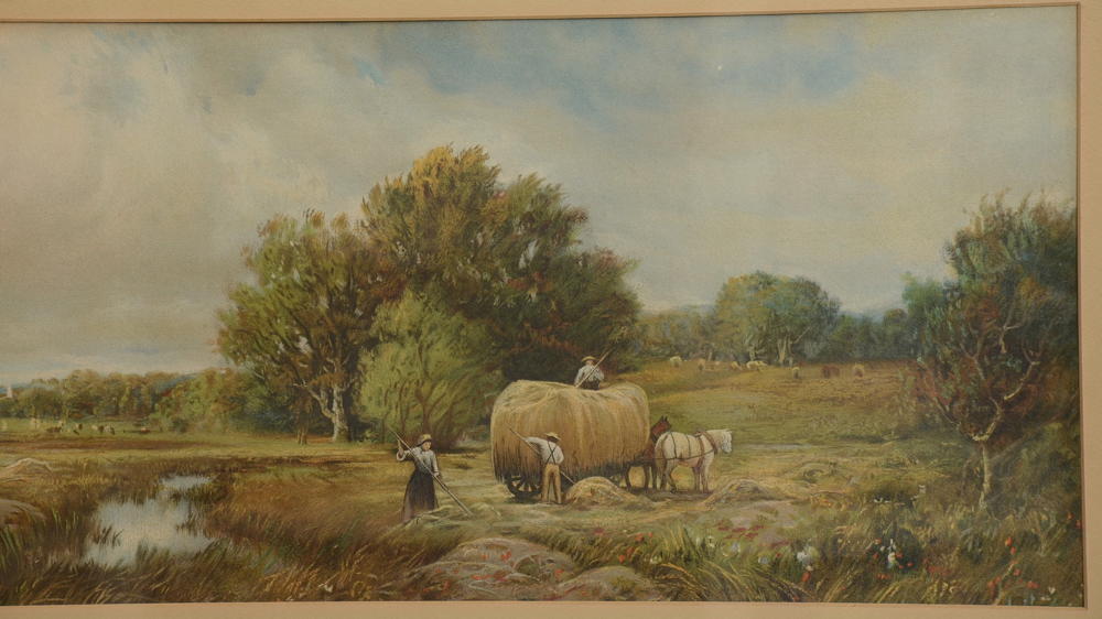 Original Pastel Landscape by Listed Artist P. R. Koehler