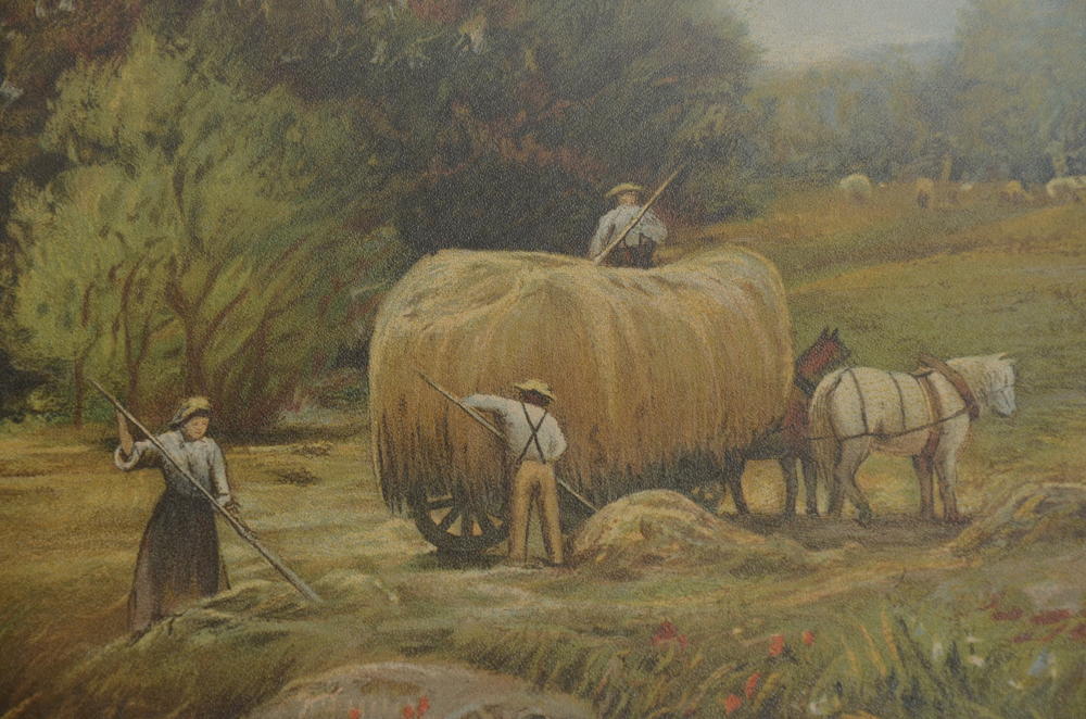 Original Pastel Landscape by Listed Artist P. R. Koehler