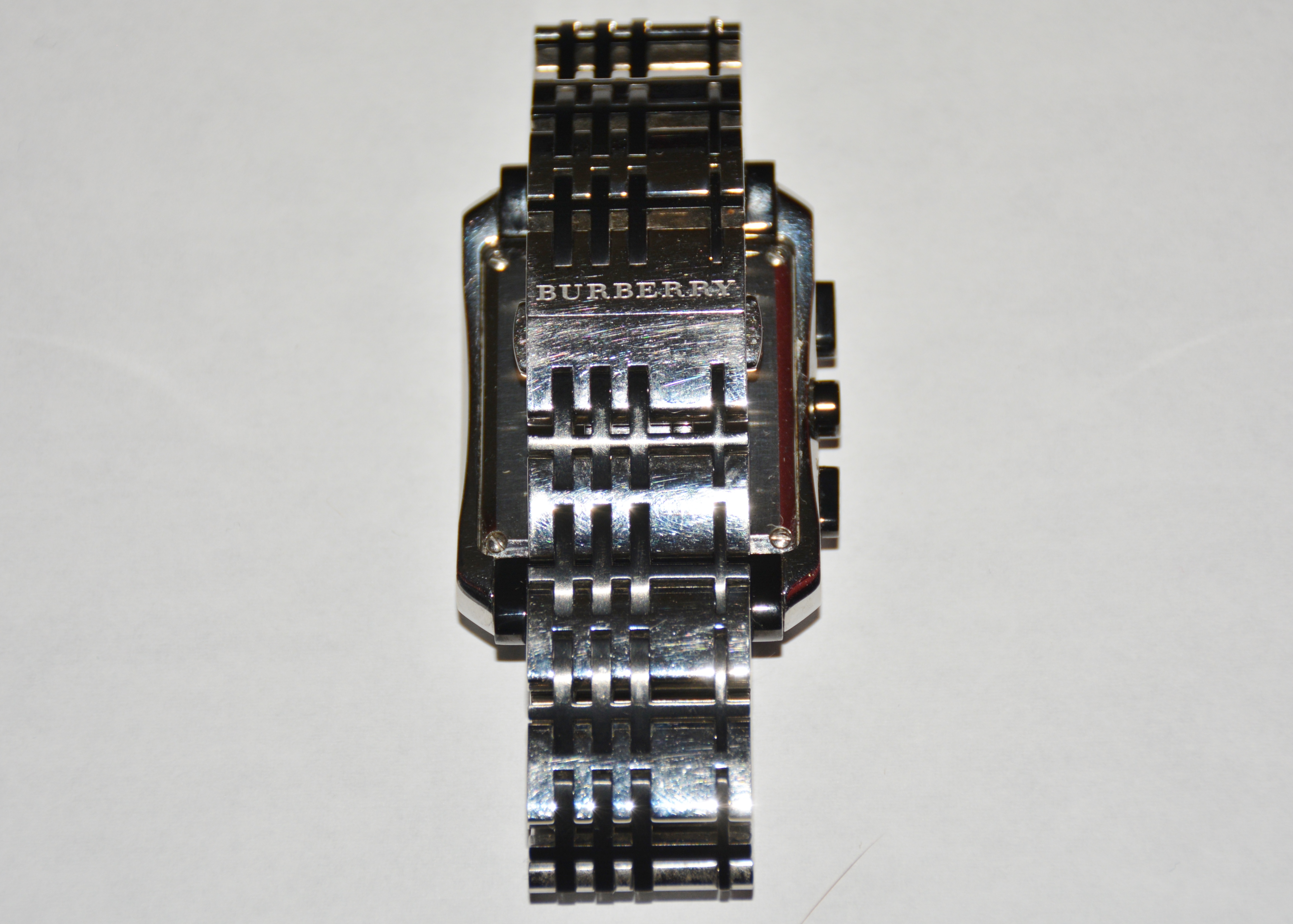 Stainless Steel Burberry Watch