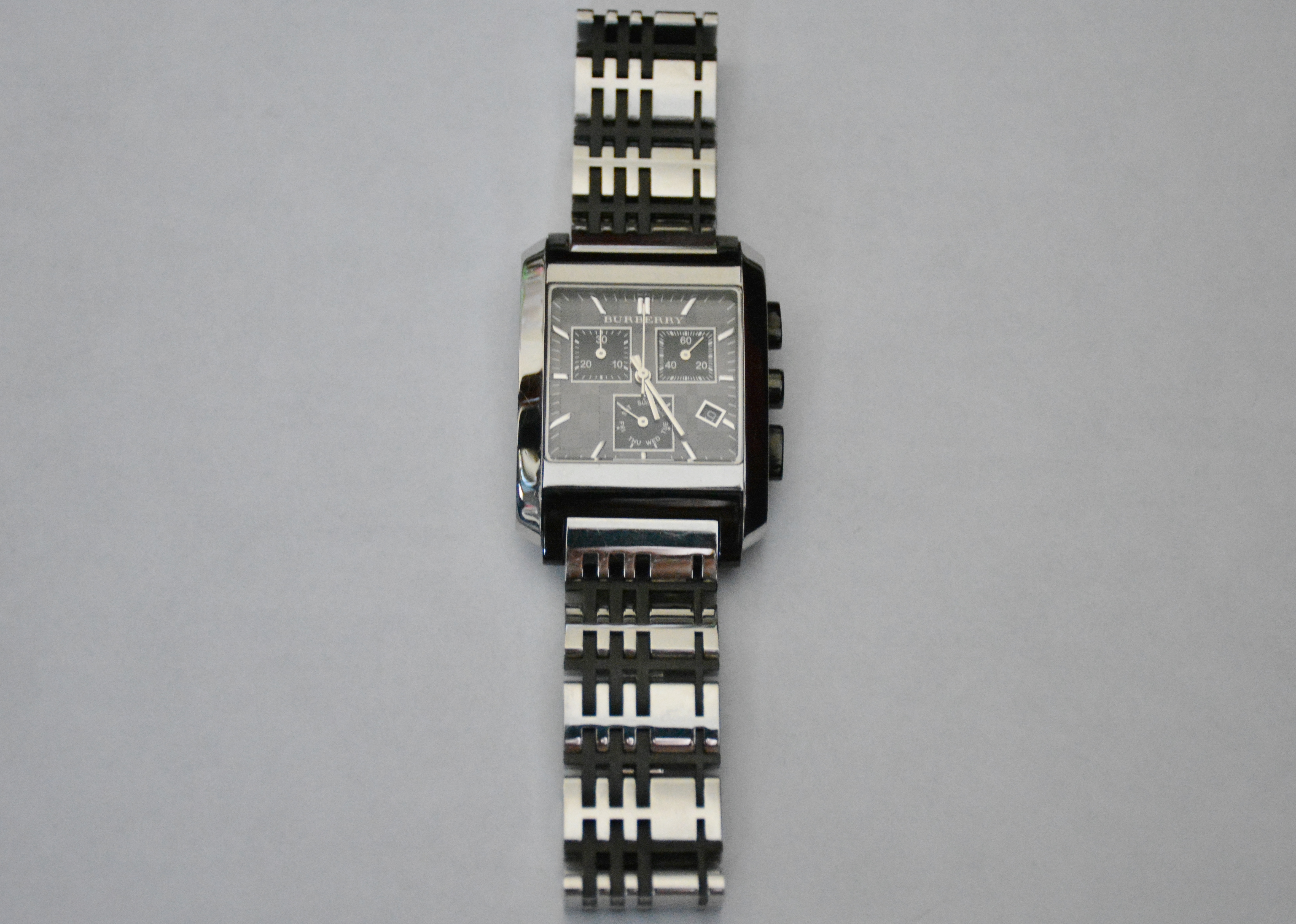 Stainless Steel Burberry Watch