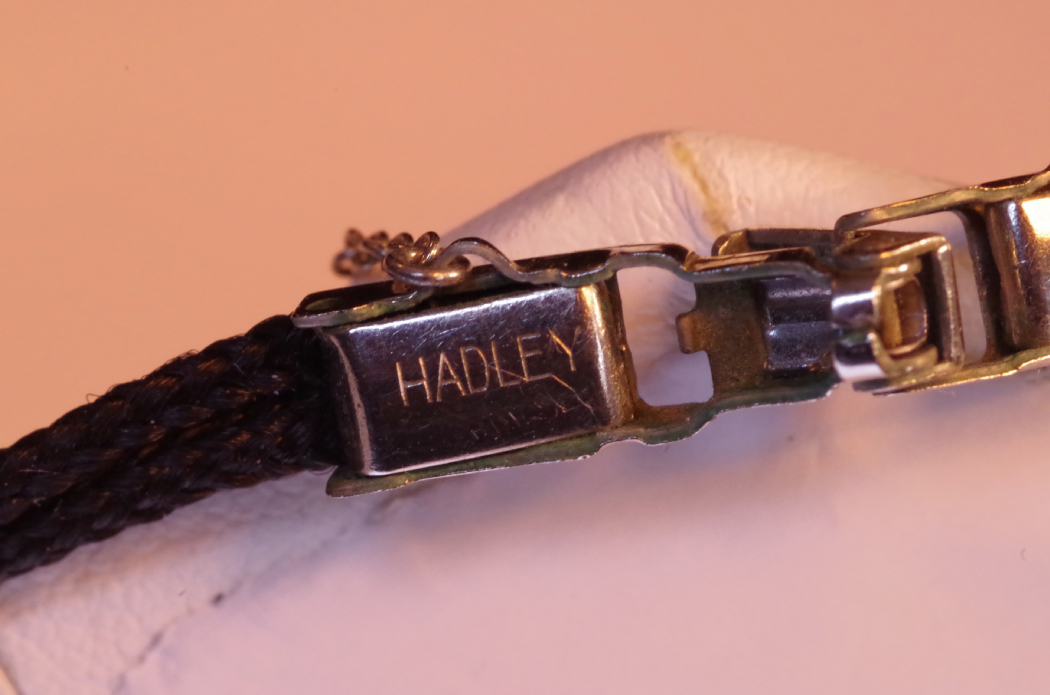 Exquisite 14K White Gold and Diamond Hamilton Ladies Watch 