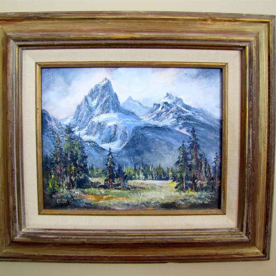 Original Oil Painting by Ina S. Oyler