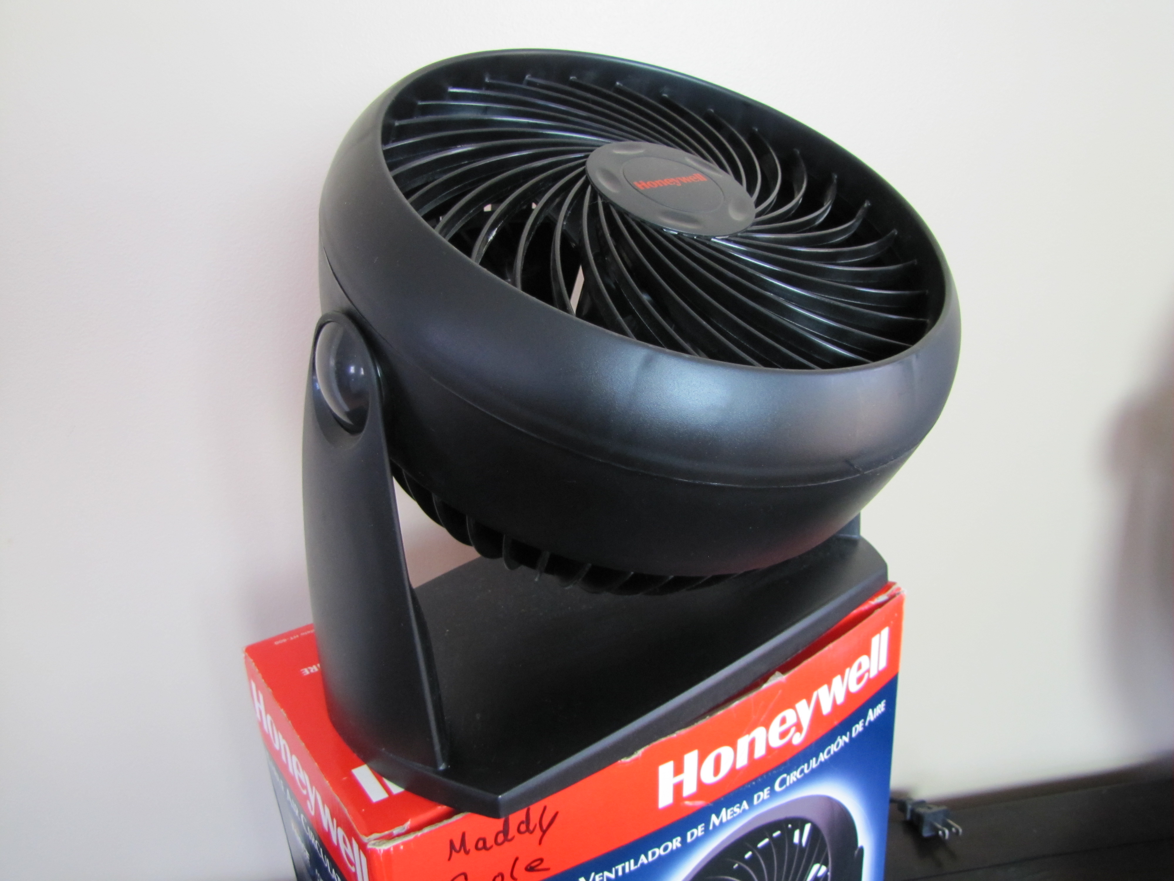 Two Adjustable Electric Fans