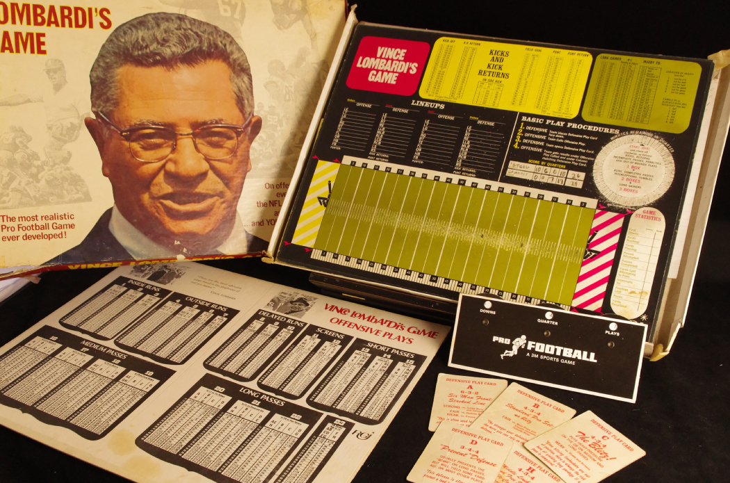 Collection of Football Memorabilia and Games