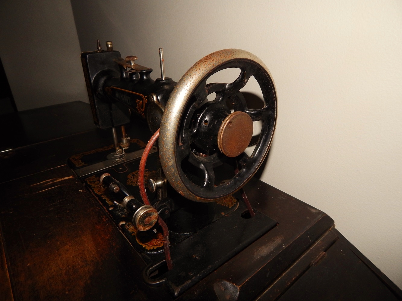 Brunswick Treadle Sewing Machine