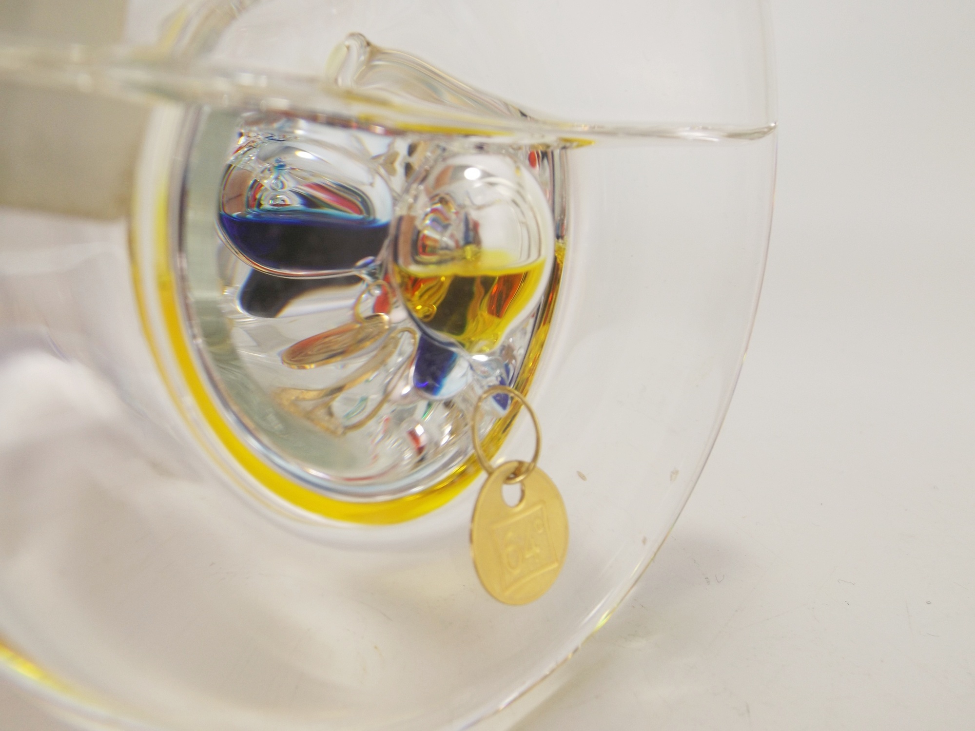 Galileo Glass Cylinder Thermometer