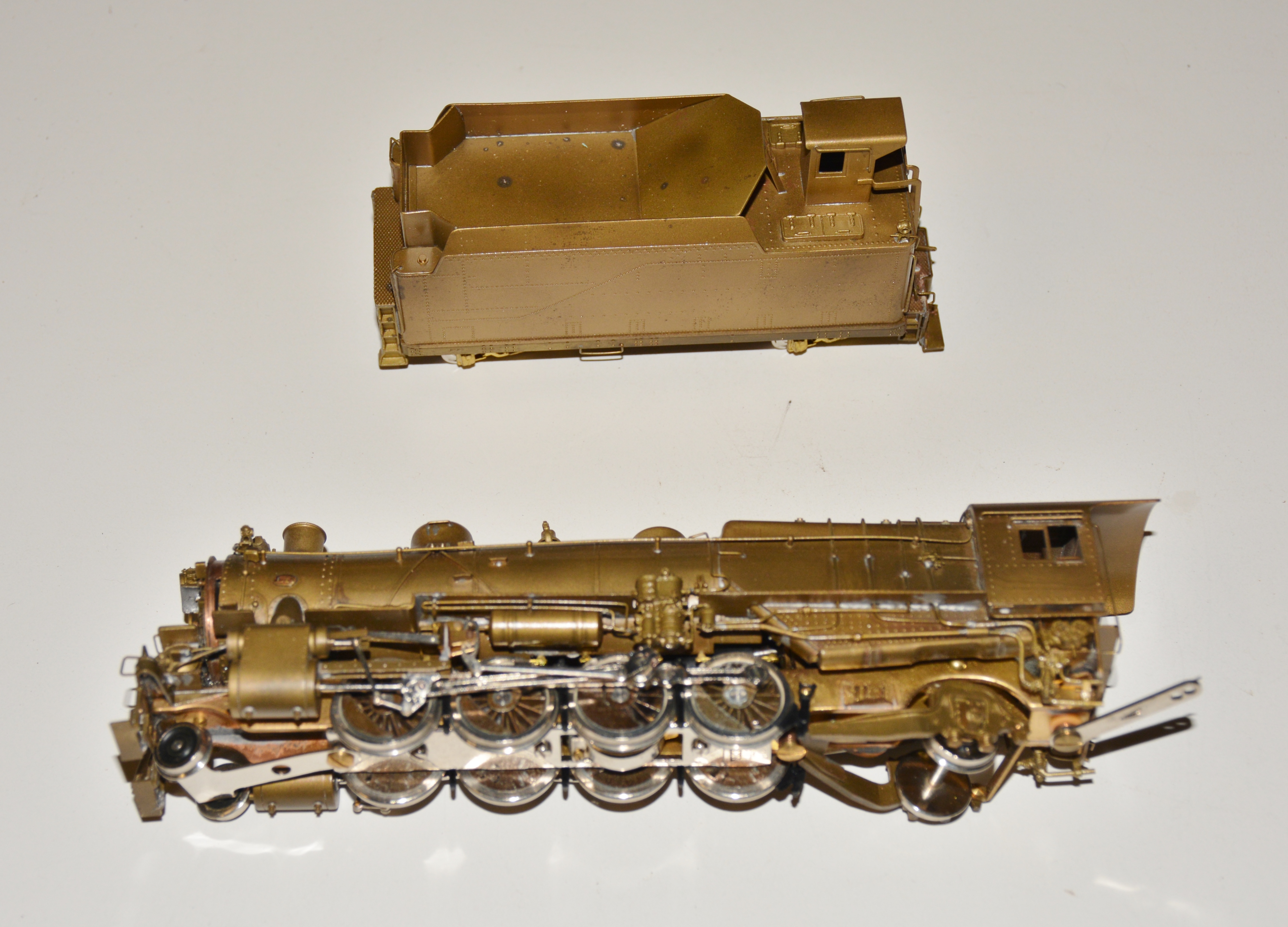 HO Scale Brass Locomotive 