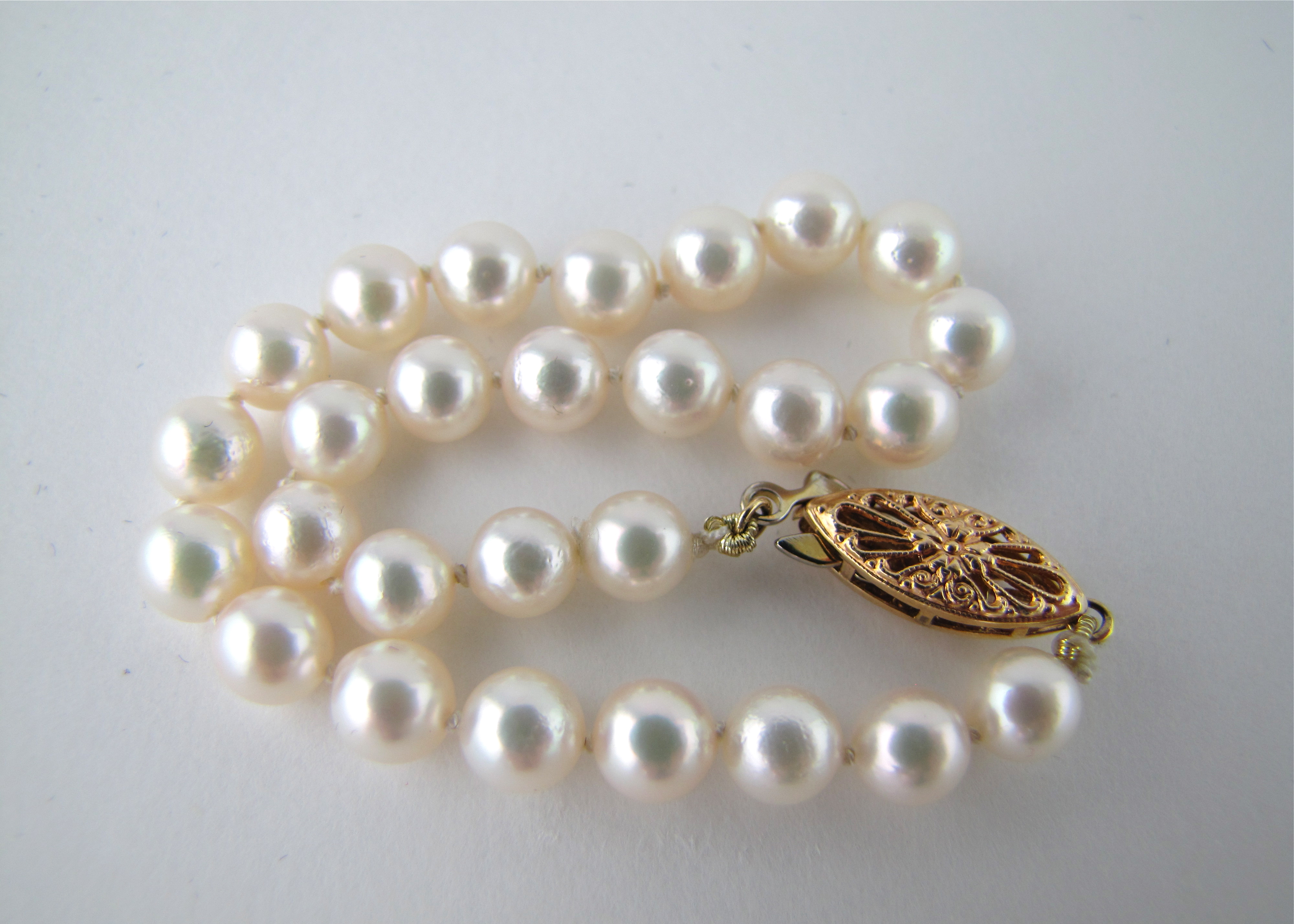 7” Pearl Bracelet 