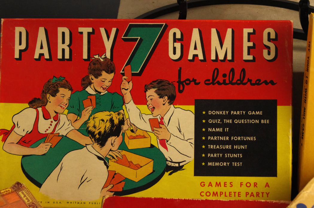 Collection of Vintage Games Circa 1940 - 1950's