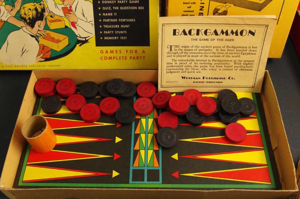 Collection of Vintage Games Circa 1940 - 1950's