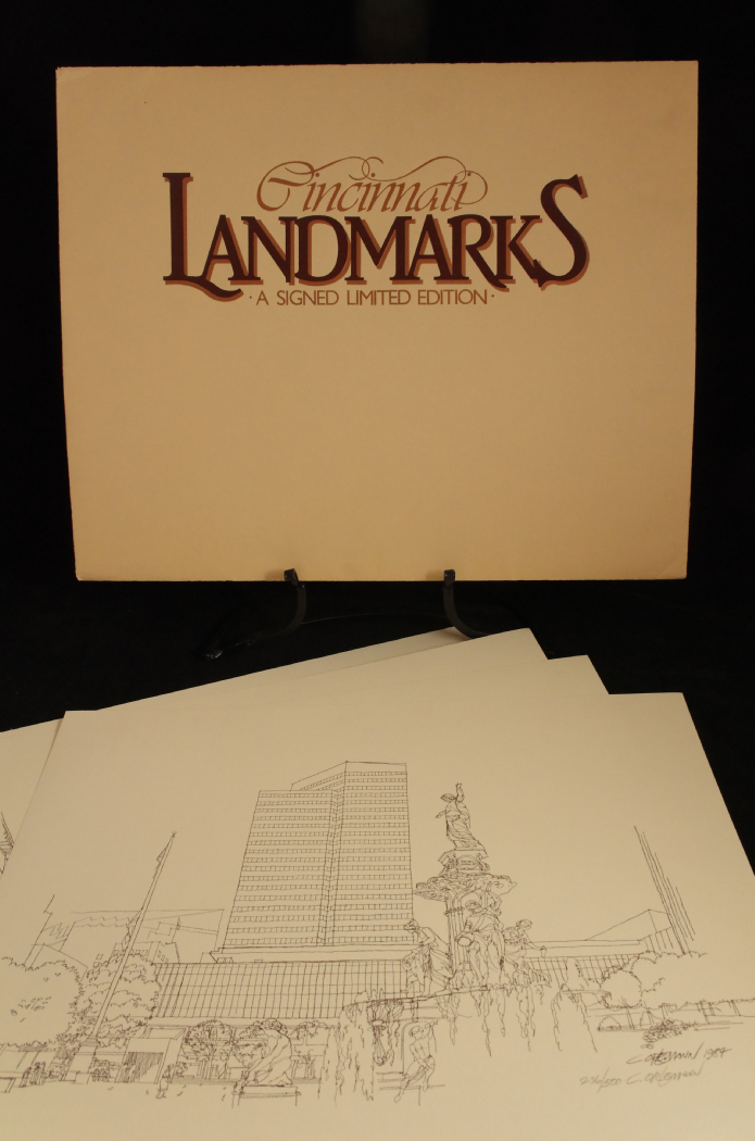 C. Orlemann 'Cincinnati Landmarks' Signed Limited Edition Prints