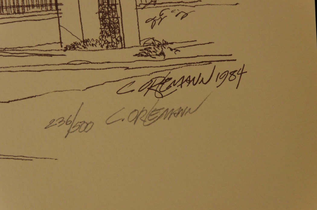 C. Orlemann 'Cincinnati Landmarks' Signed Limited Edition Prints
