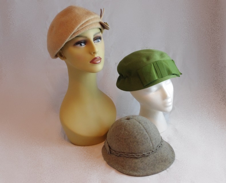Three Vintage Hats