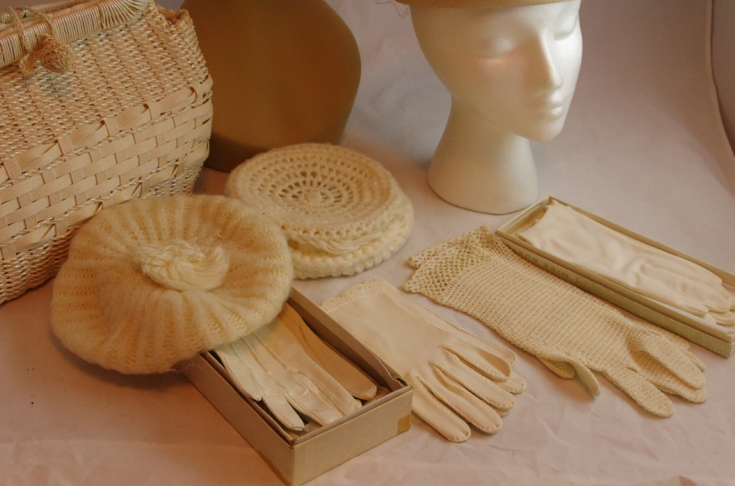 Collection of Vintage Hats and Gloves