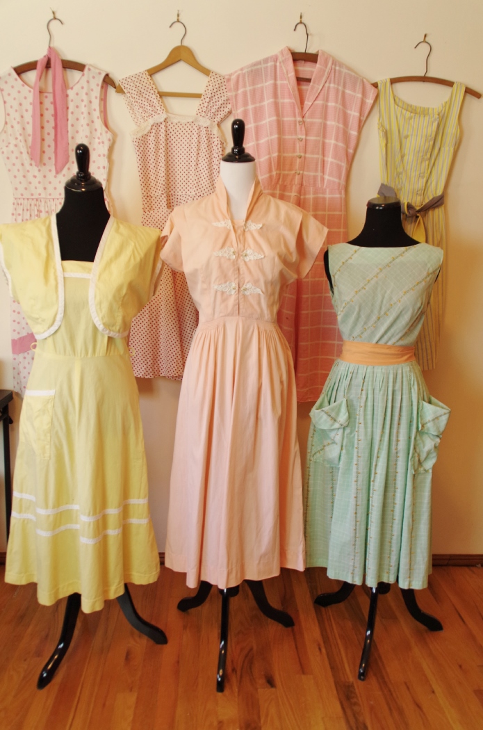 Vintage Dresses circa 1940-1960