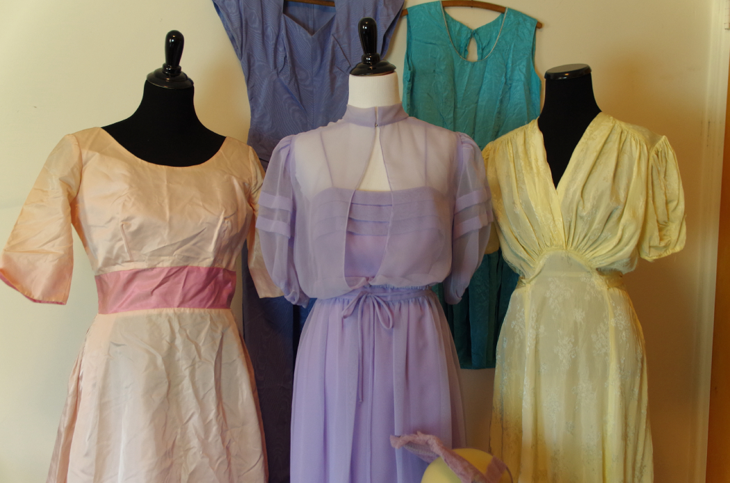 Vintage Formal Dresses and Hats