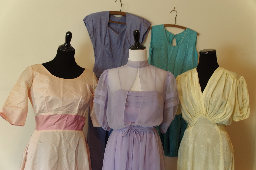 Vintage Formal Dresses and Hats