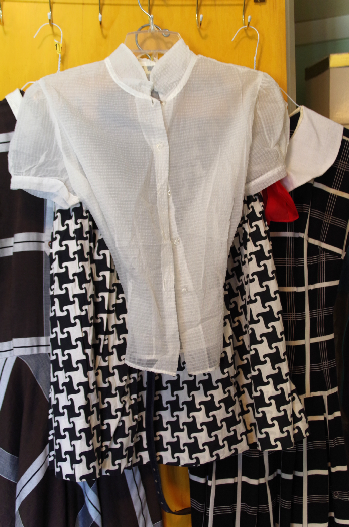 Collection of Vintage Clothing, with Closet Orgainzers