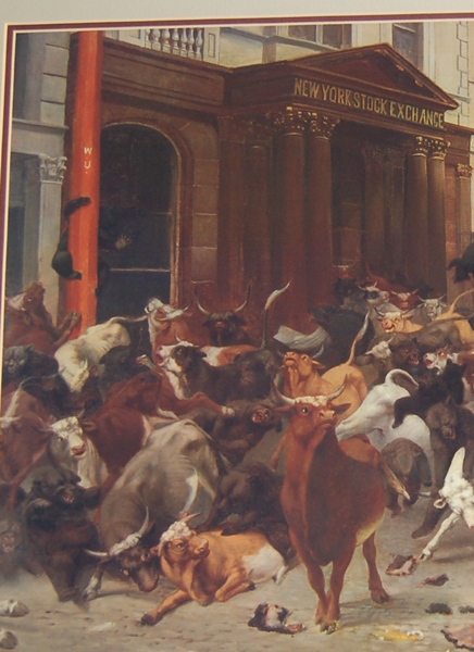 W. H. Beard's "The Bulls and Bears in the Market" Print