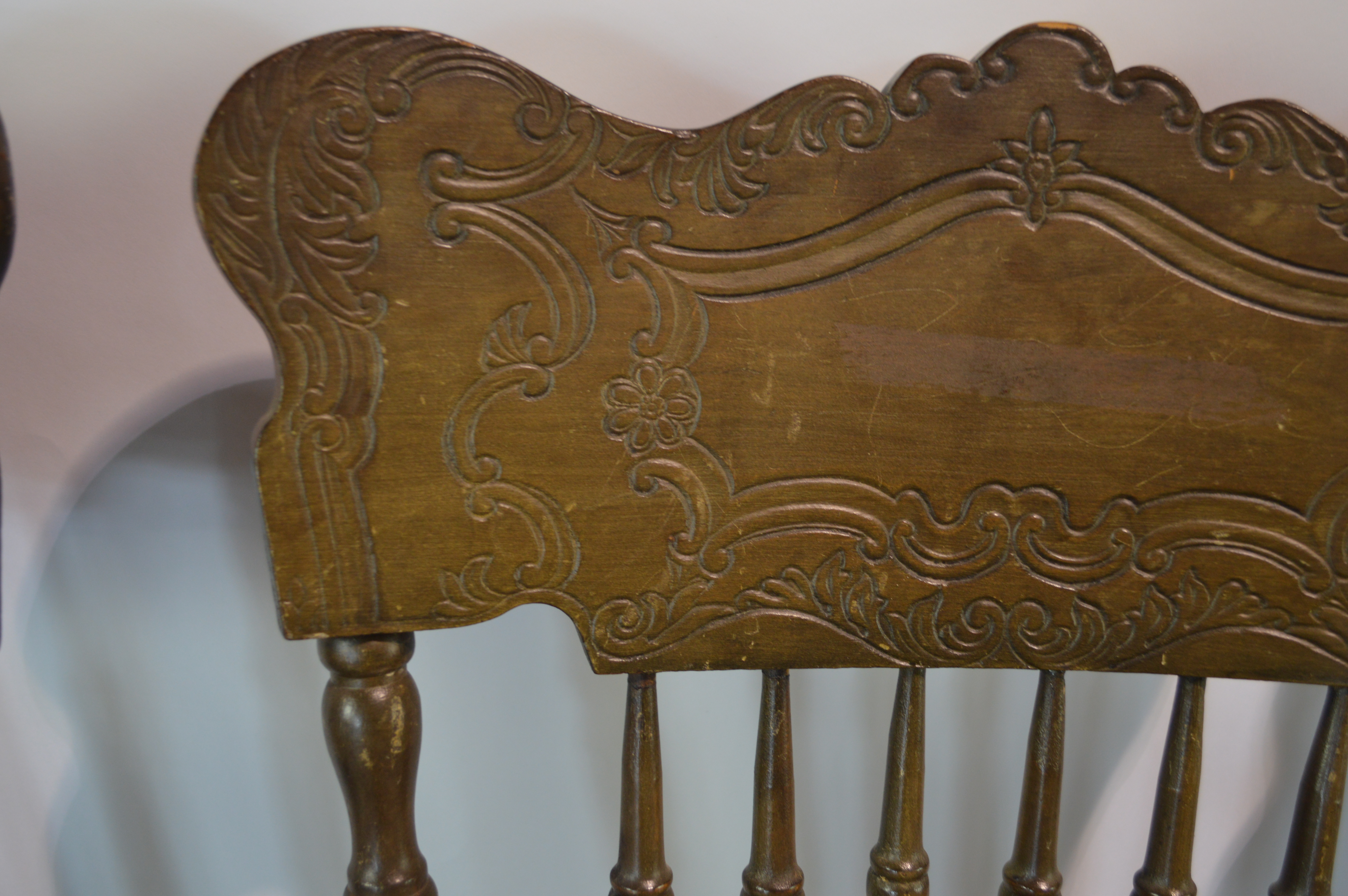 Three Antique Dining Room Chairs