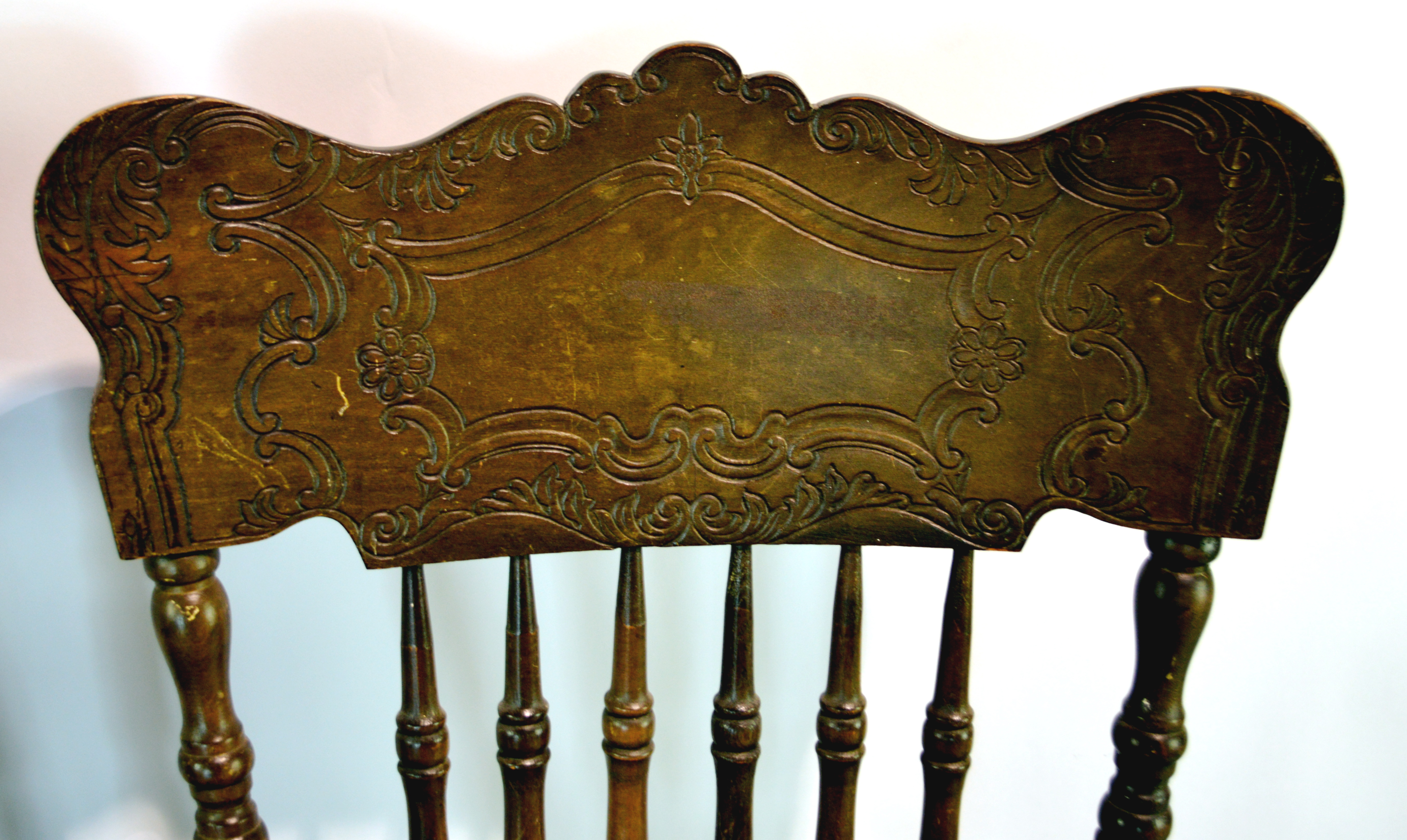 Three Antique Dining Room Chairs
