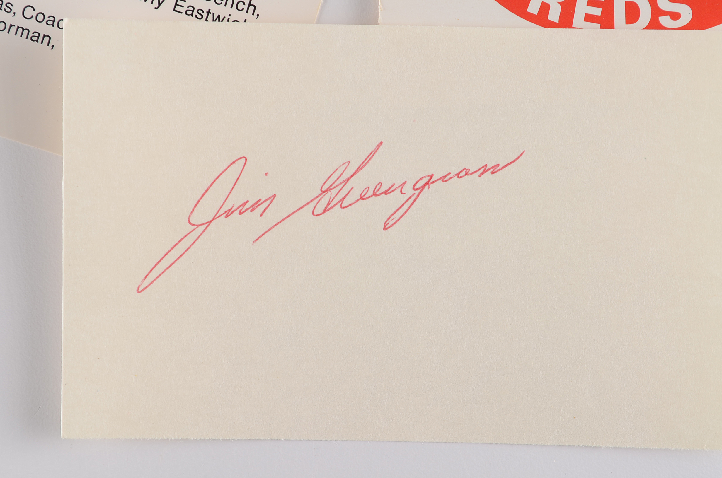 Baseball Souvenir Lot With 1953 Reds Archives Cards