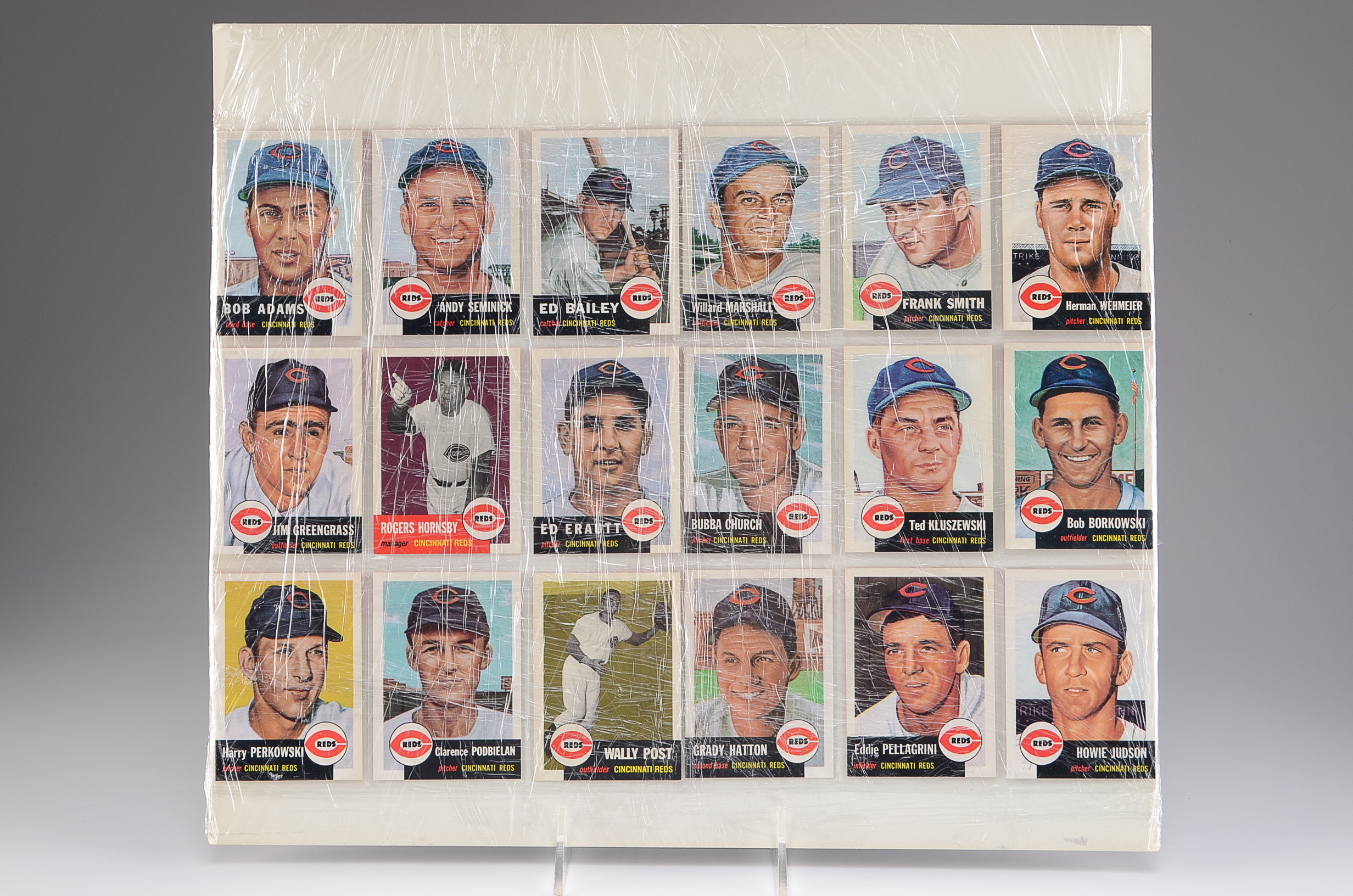 Baseball Souvenir Lot With 1953 Reds Archives Cards