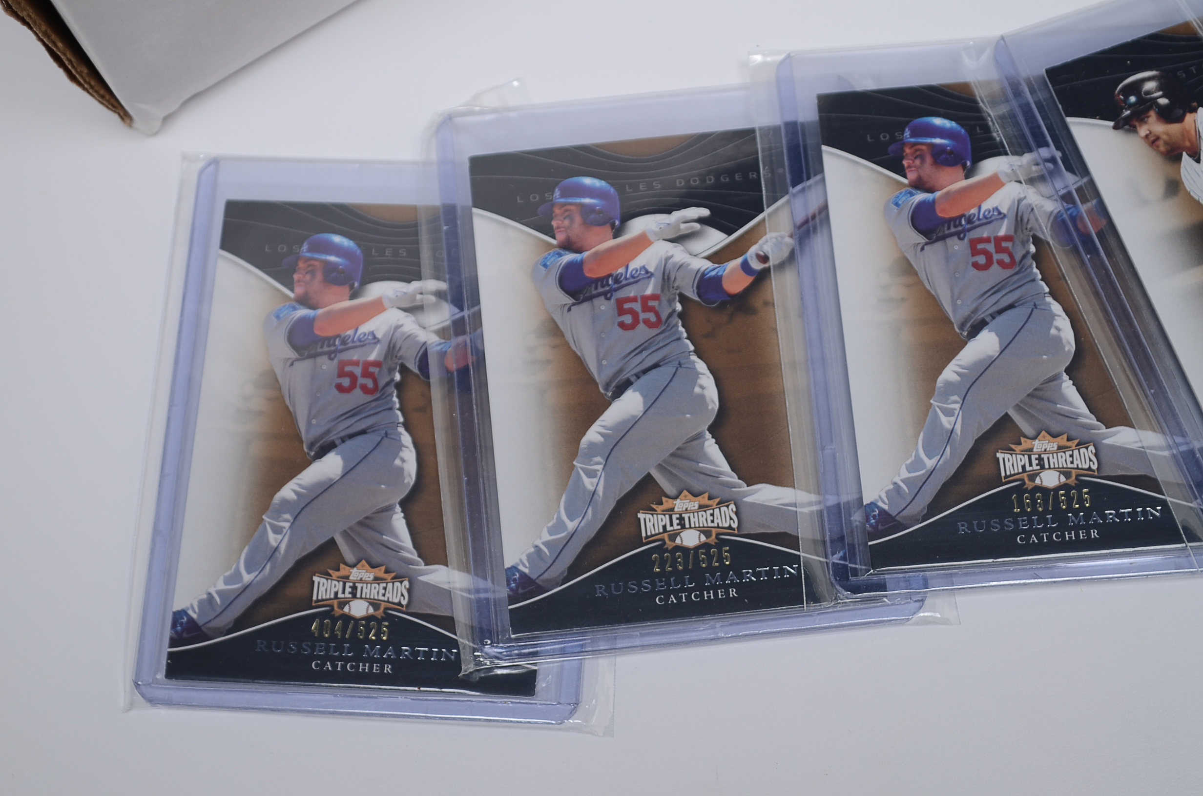 Three Row Monster Box Baseball Cards With Refractors And Inserts