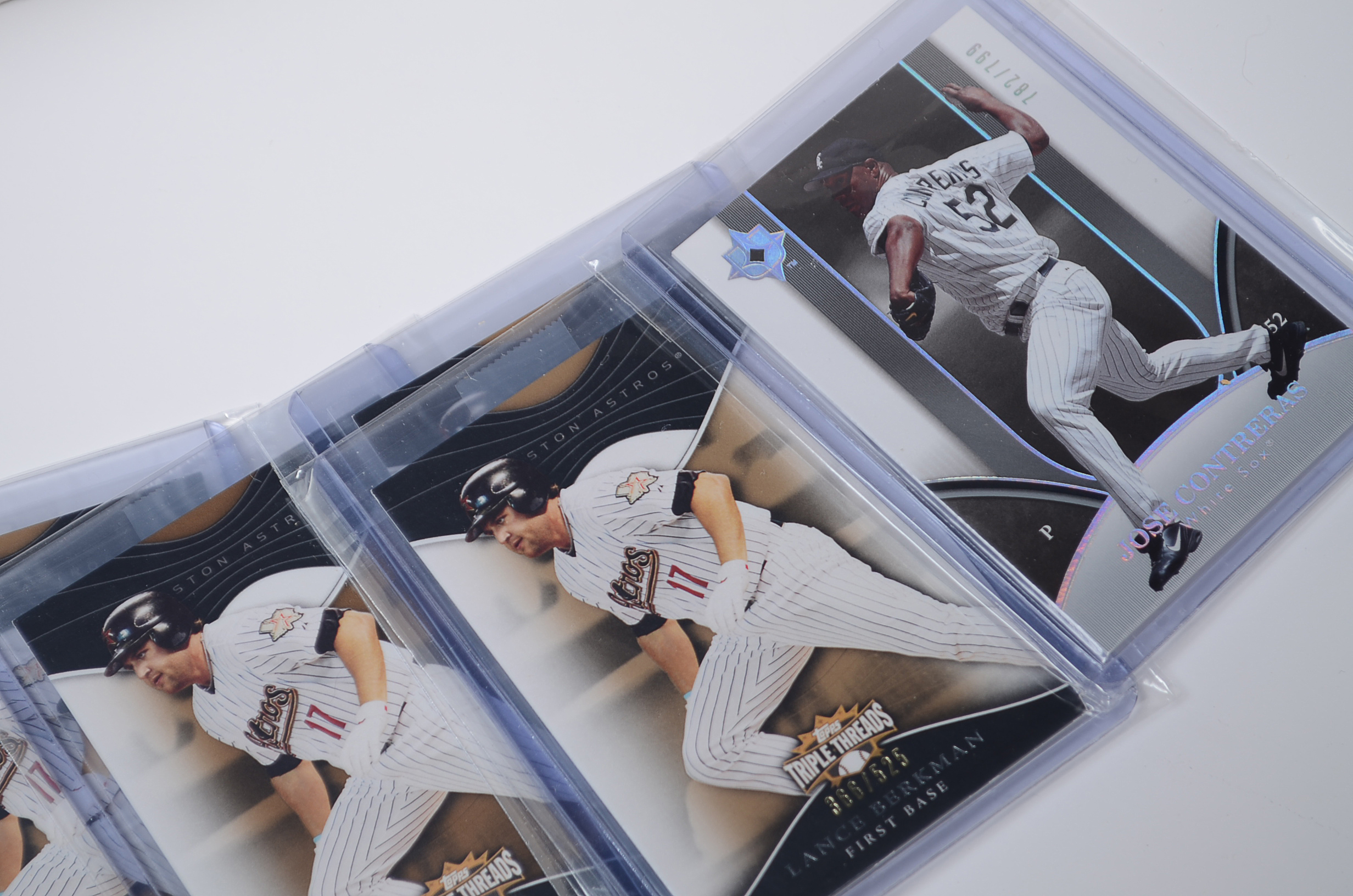 Three Row Monster Box Baseball Cards With Refractors And Inserts