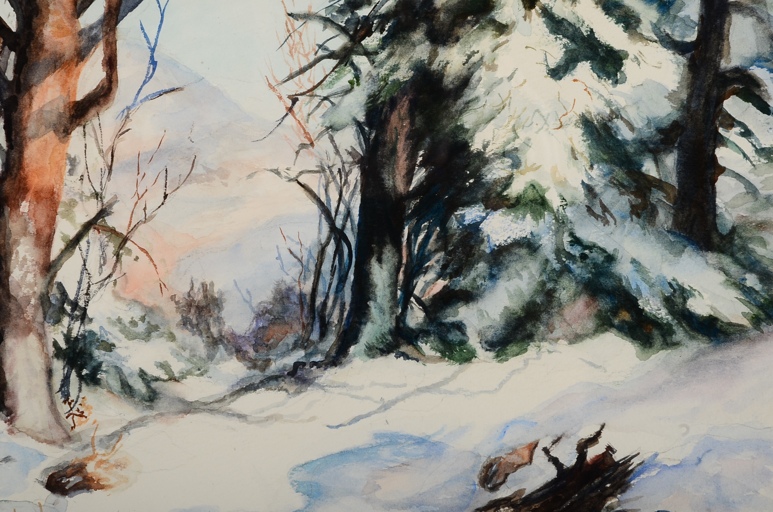 Original Nancy Pennington Watercolor Painting