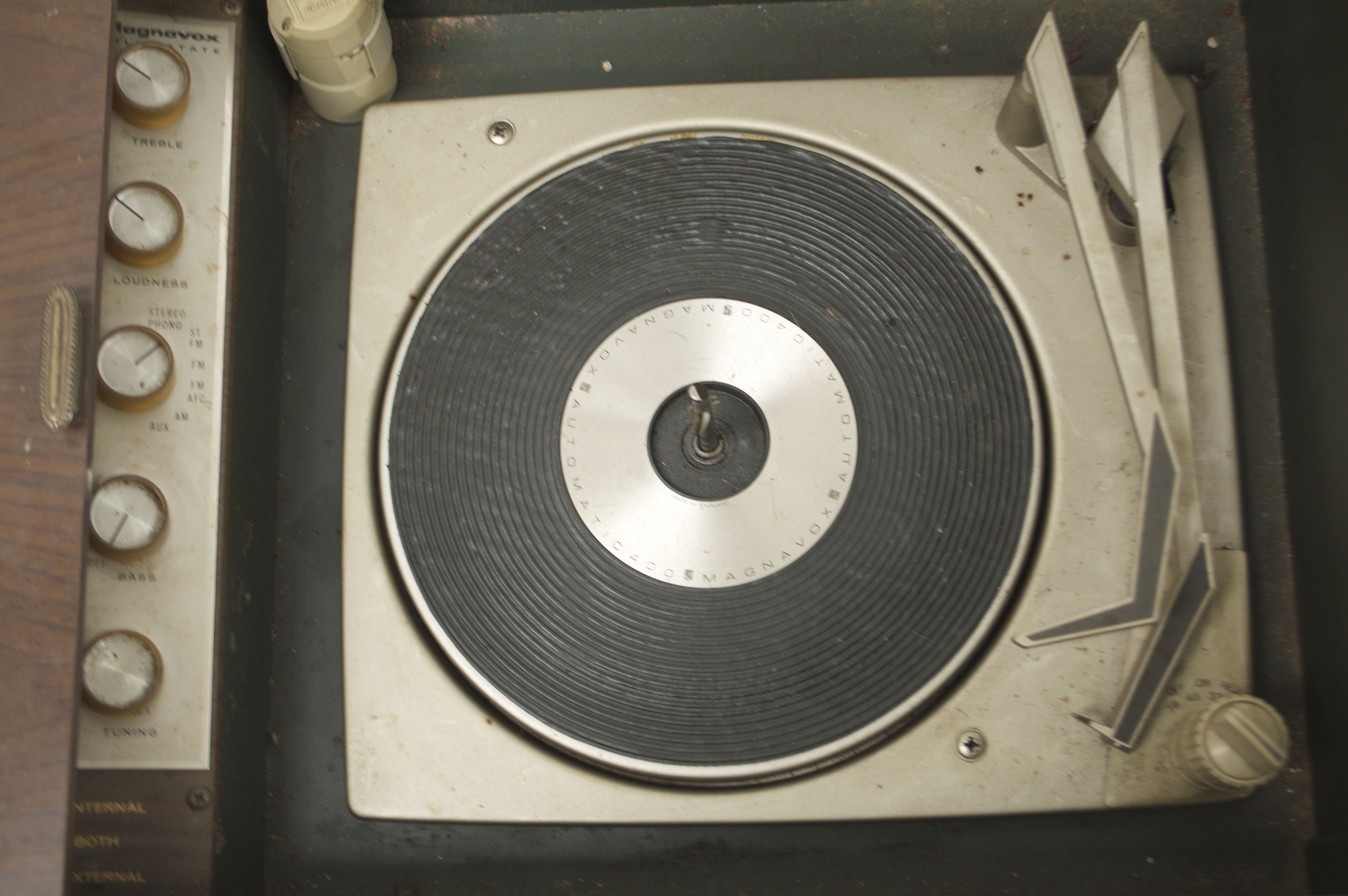 Vintage Magnavox Record Table