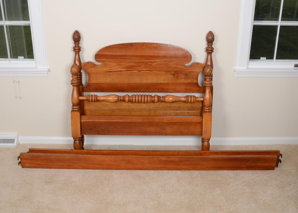 Vintage Cherry Pineapple Poster Twin Bed