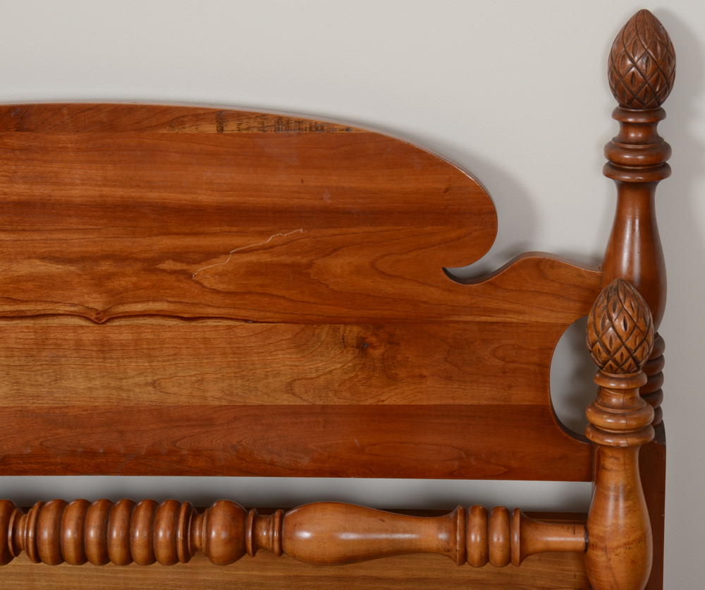 Vintage Cherry Pineapple Poster Twin Bed