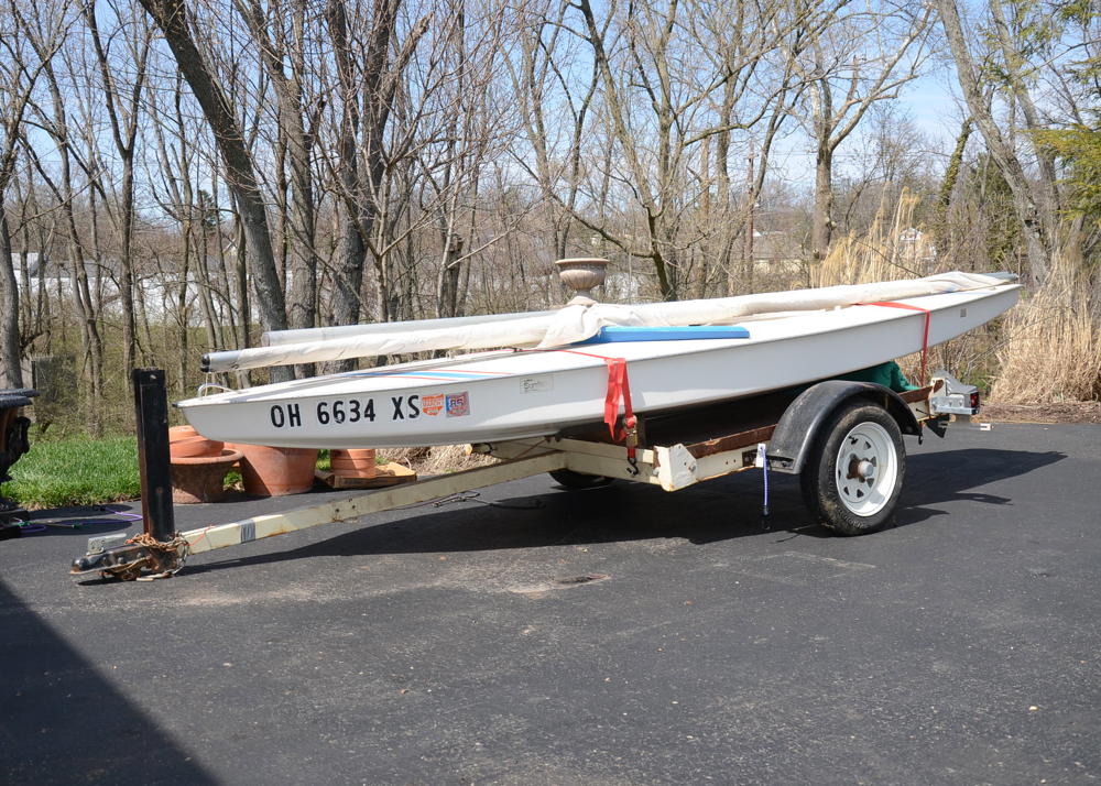 AMF Sunfish Sailboat