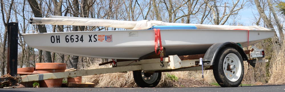 AMF Sunfish Sailboat