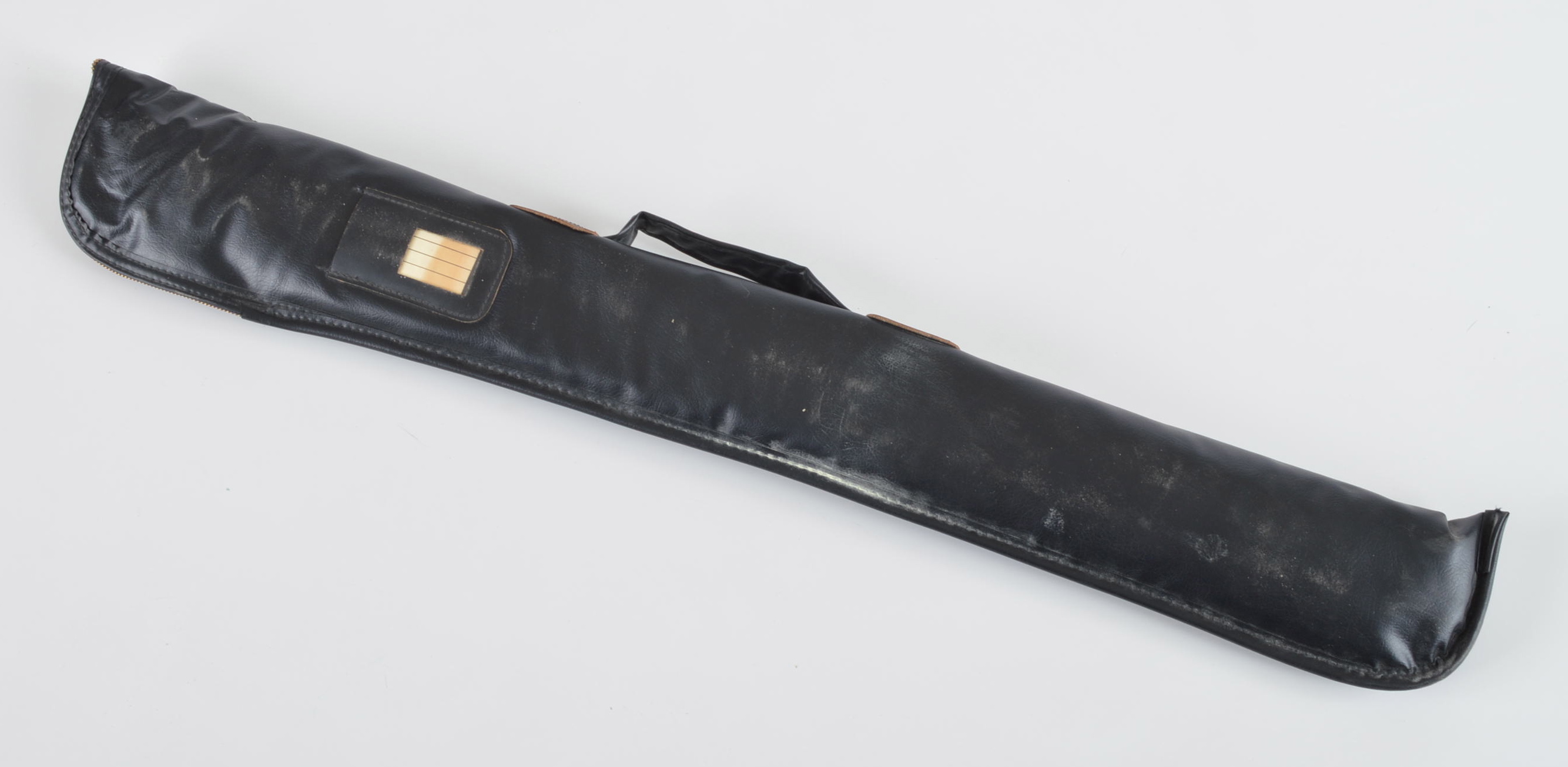 Vintage Dynaball Pool Cue with Zippered Cover