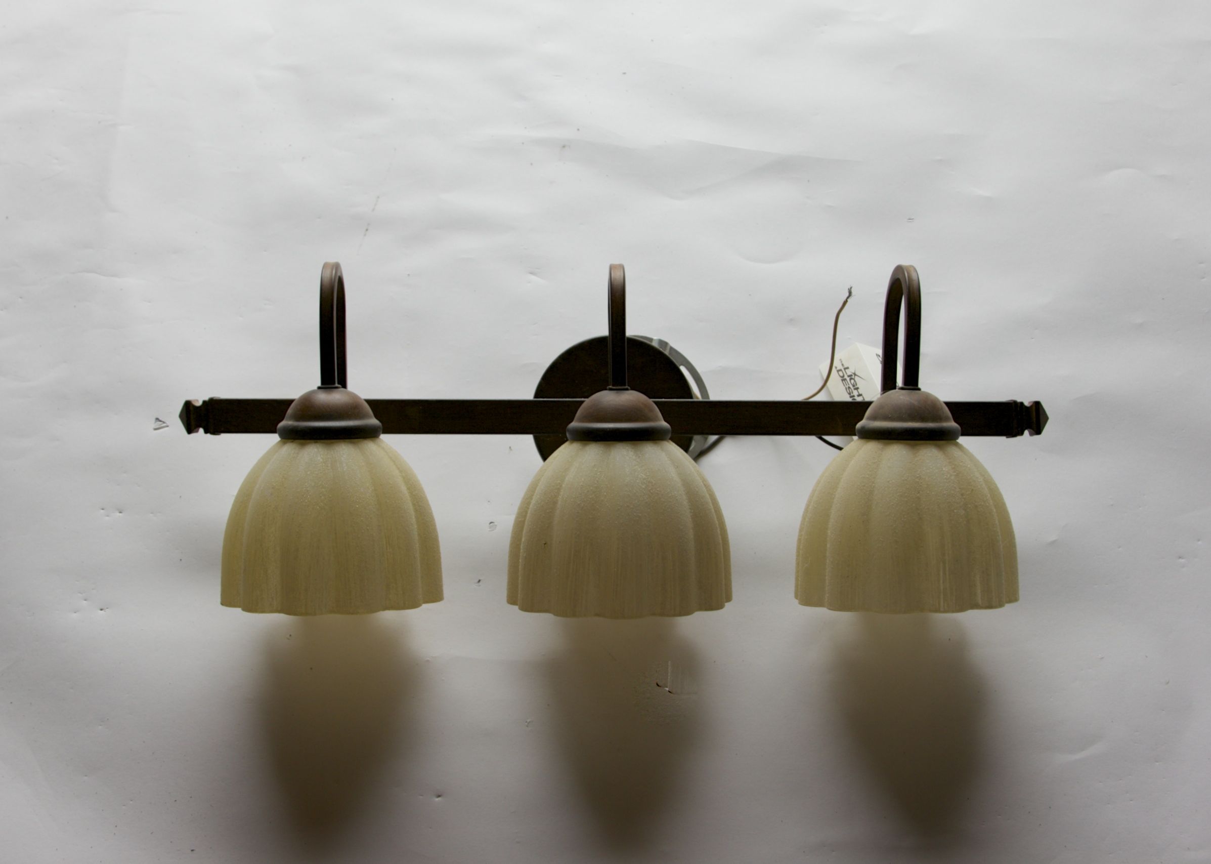 Vanity Light with Three Globes