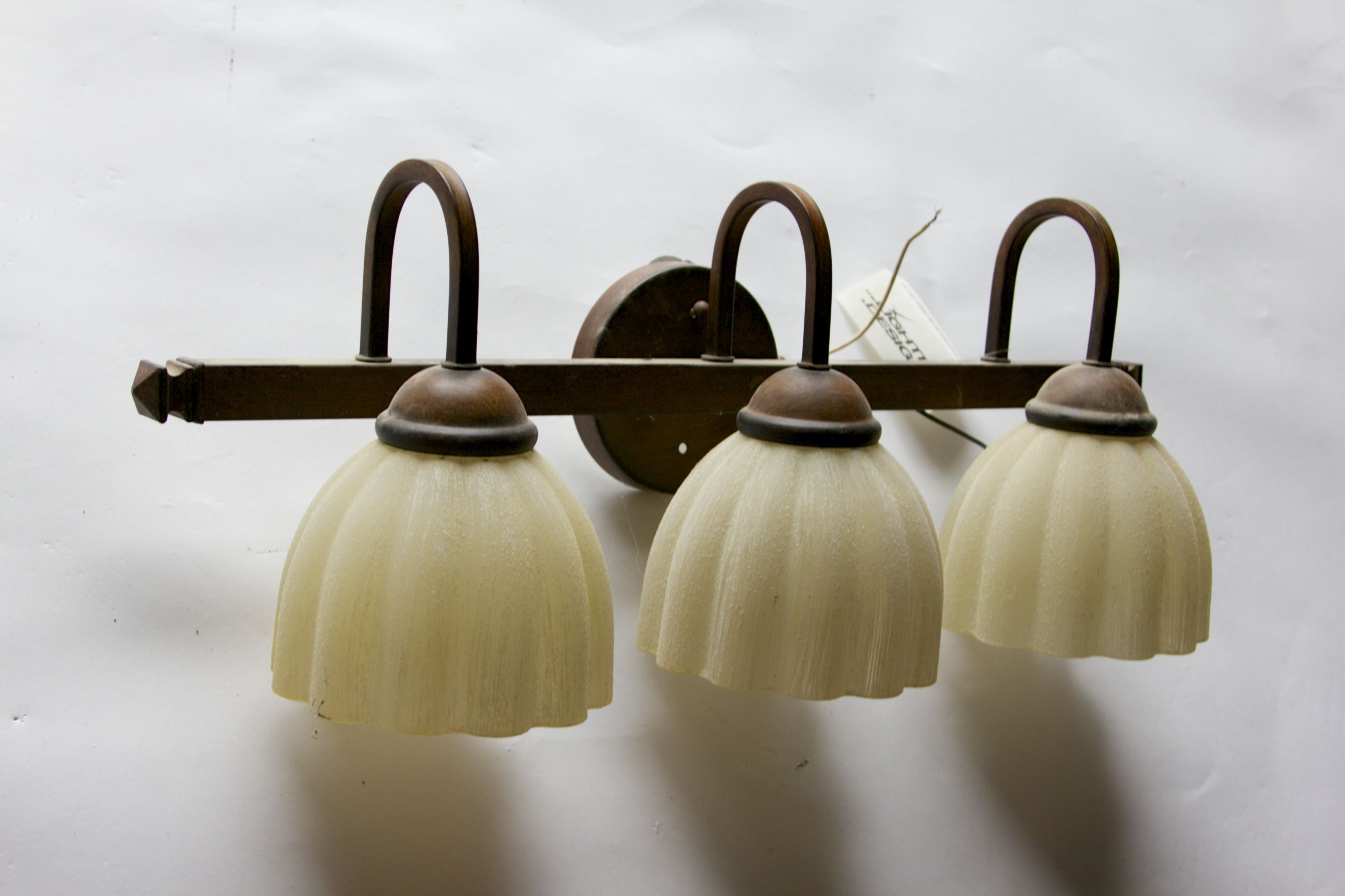 Vanity Light with Three Globes