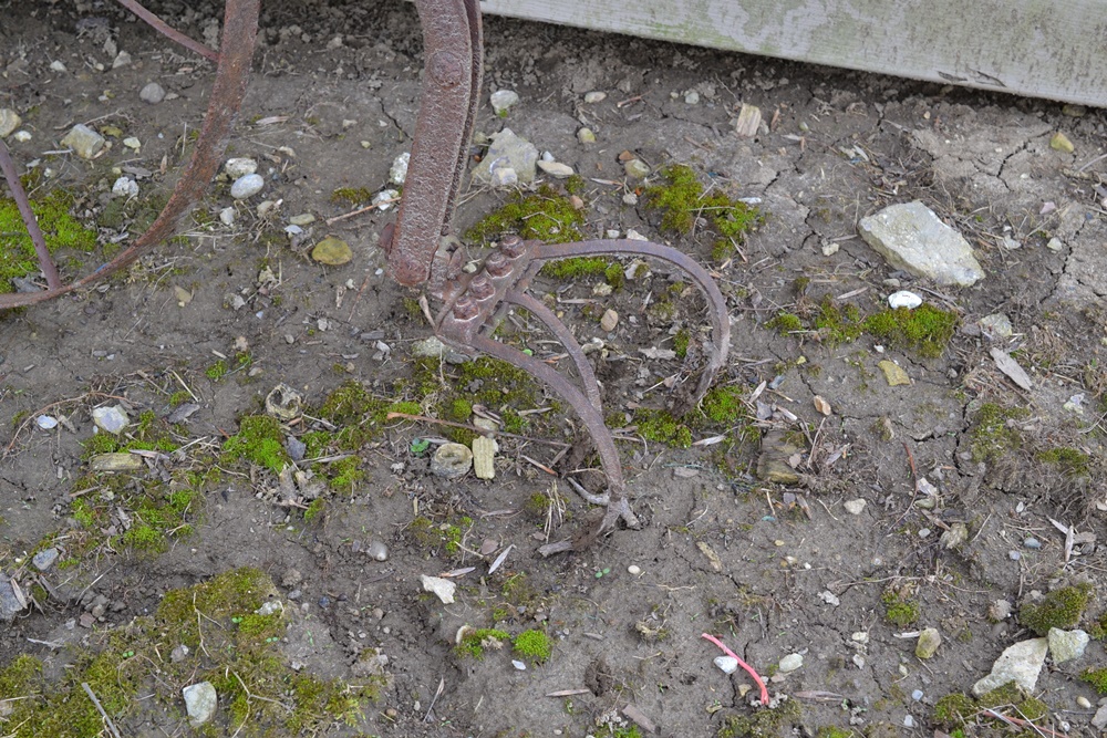 Vintage Walk Behind Cultivator 