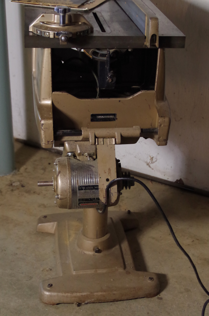 Vintage Sears and Roebuck Craftsman Electric Table Saw