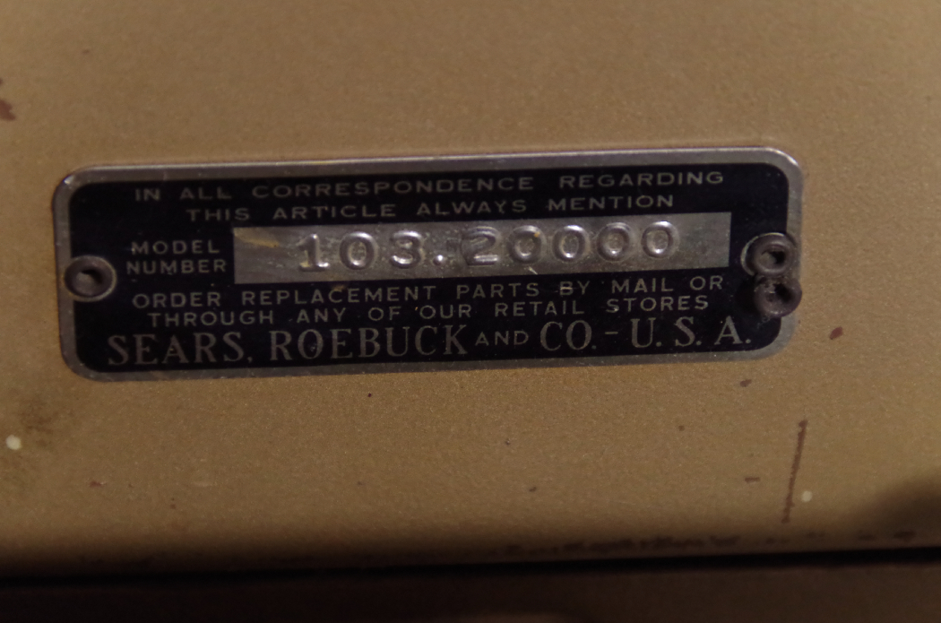 Vintage Sears and Roebuck Craftsman Electric Table Saw