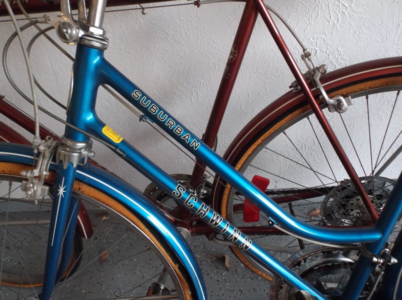 Two 1974 Suburban Schwinn Bikes 