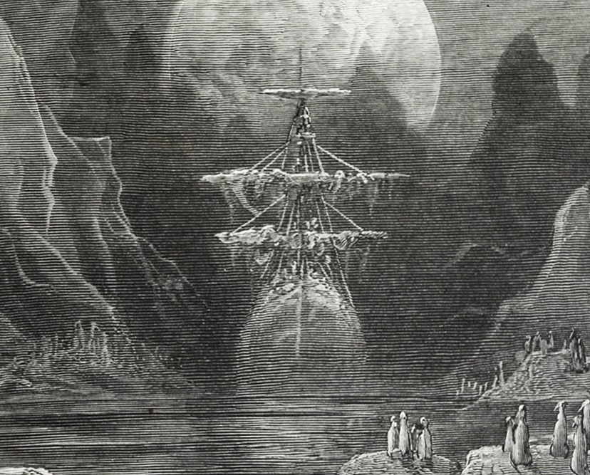 "The Rime Of The Ancient Mariner", by S. Coleridge, Illustrated by G. Dore, 1883