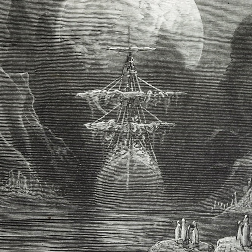 "The Rime Of The Ancient Mariner", by S. Coleridge, Illustrated by G. Dore, 1883