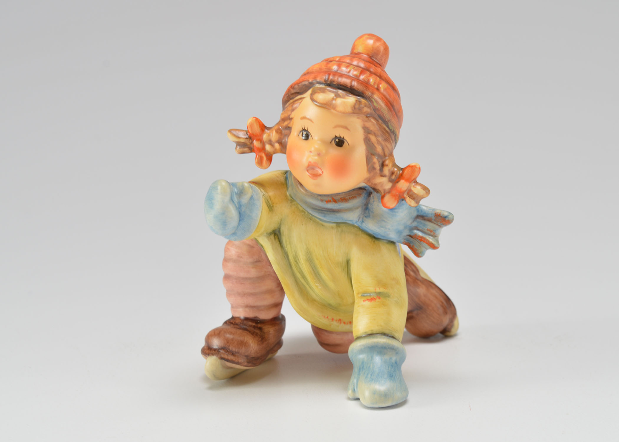 Hummel "Skating Lessons" Figurine, TMK-8