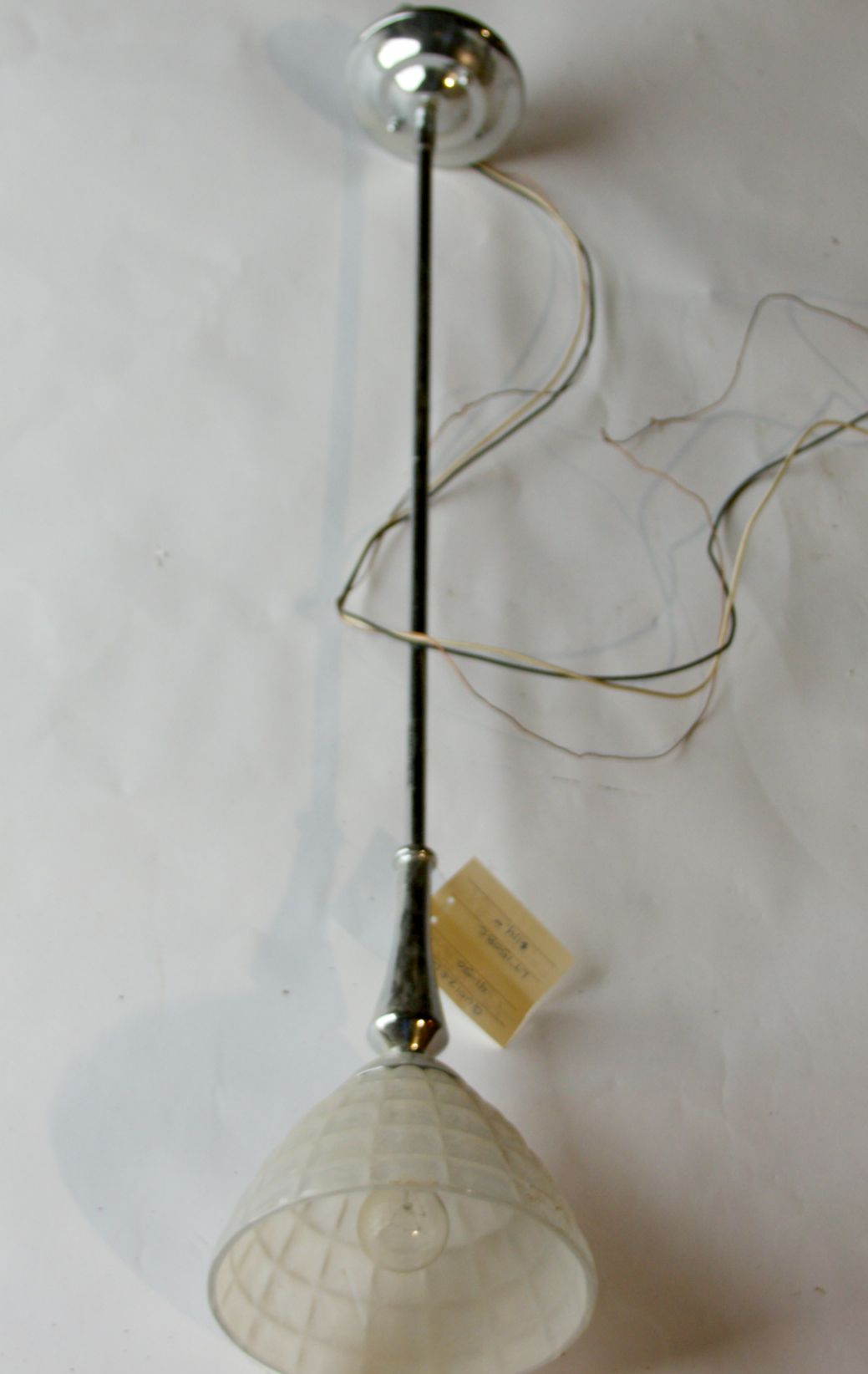 Chrome Pendant Light