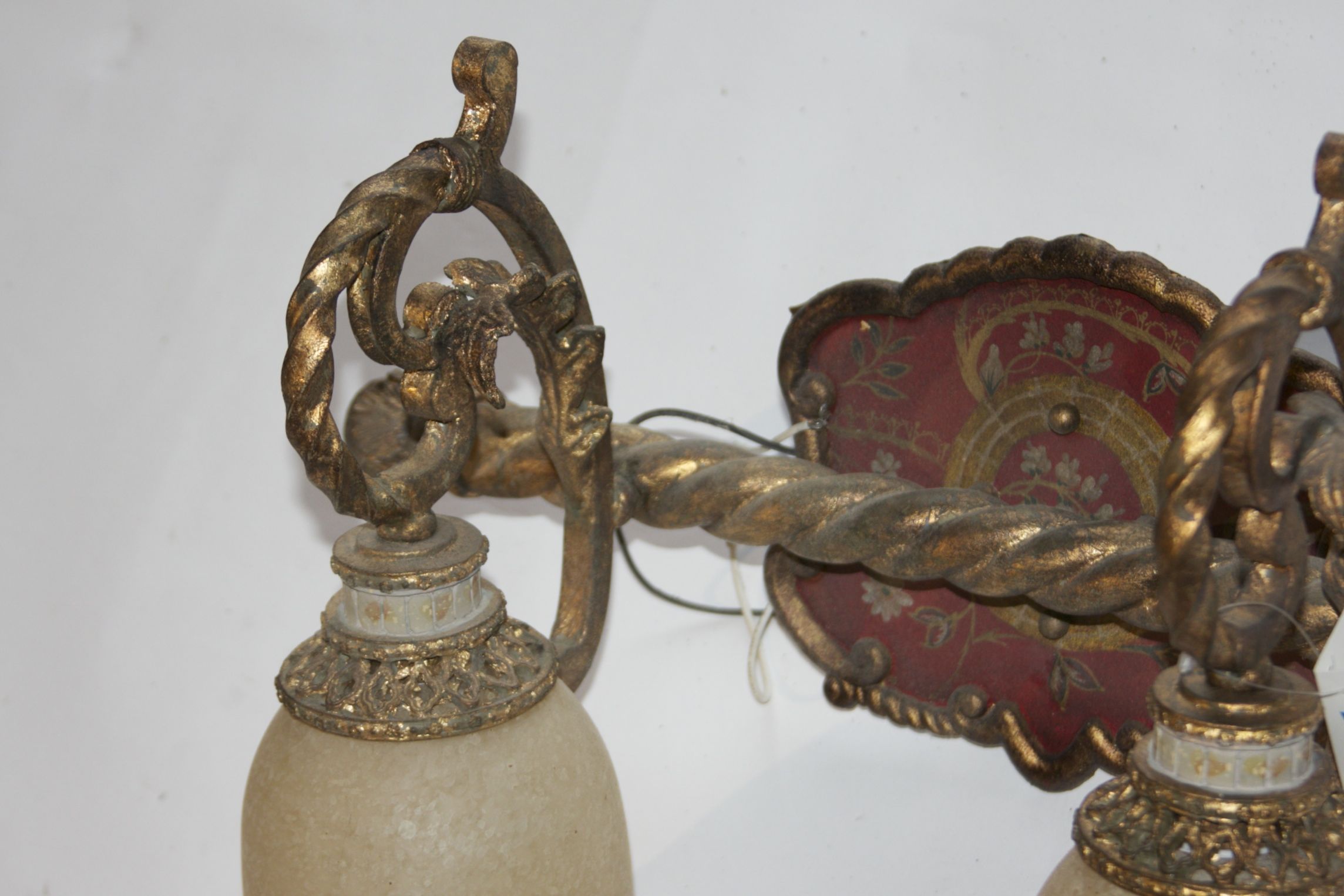 Vanity Light with Two Globes