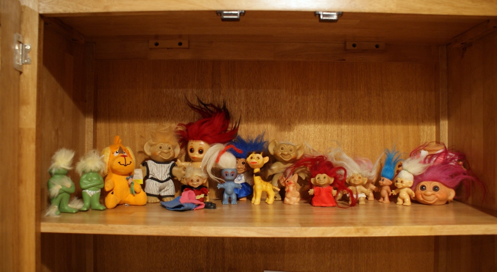 Collection of Vintage 1950's-1960's Troll Dolls